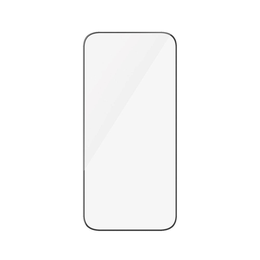 iPhone 15 Pro PanzerGlass Ultra Wide Fit Skjermbeskyttelse m. EasyAligner - Diamond Strength - Gjennomsiktig