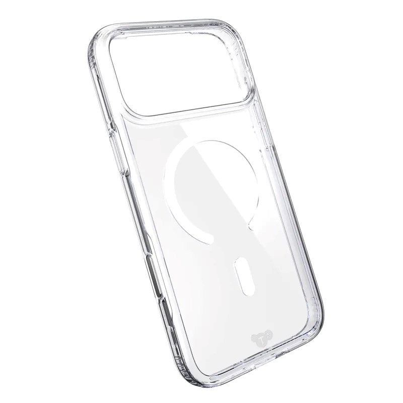 iPhone 18 Pro Max / 17 Pro Max Tech21 EVO Clear Deksel - MagSafe Kompatibel - Gjennomsiktig