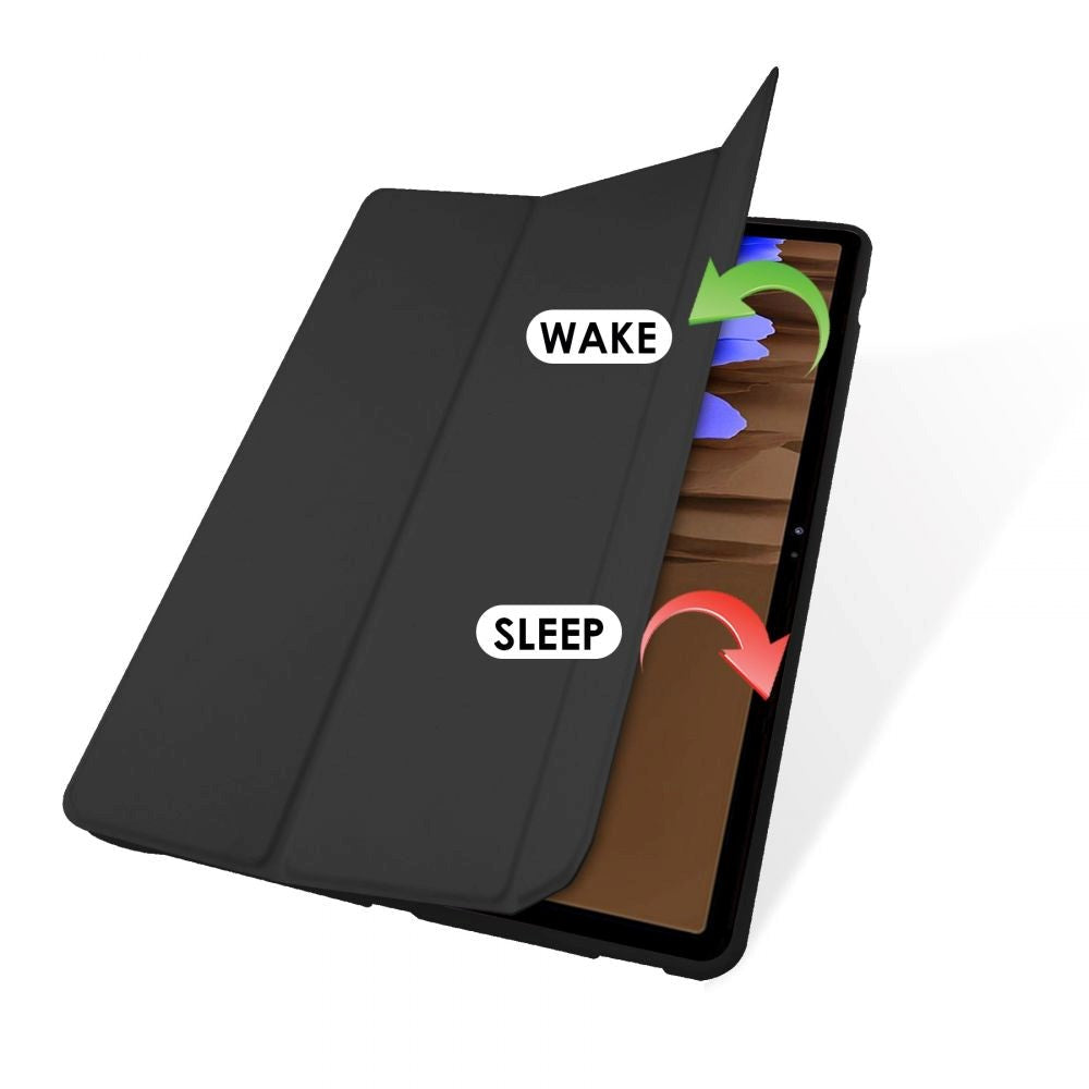 Samsung Galaxy Tab S7 FE Tech-Protect SC Tri-fold Deksel - Svart