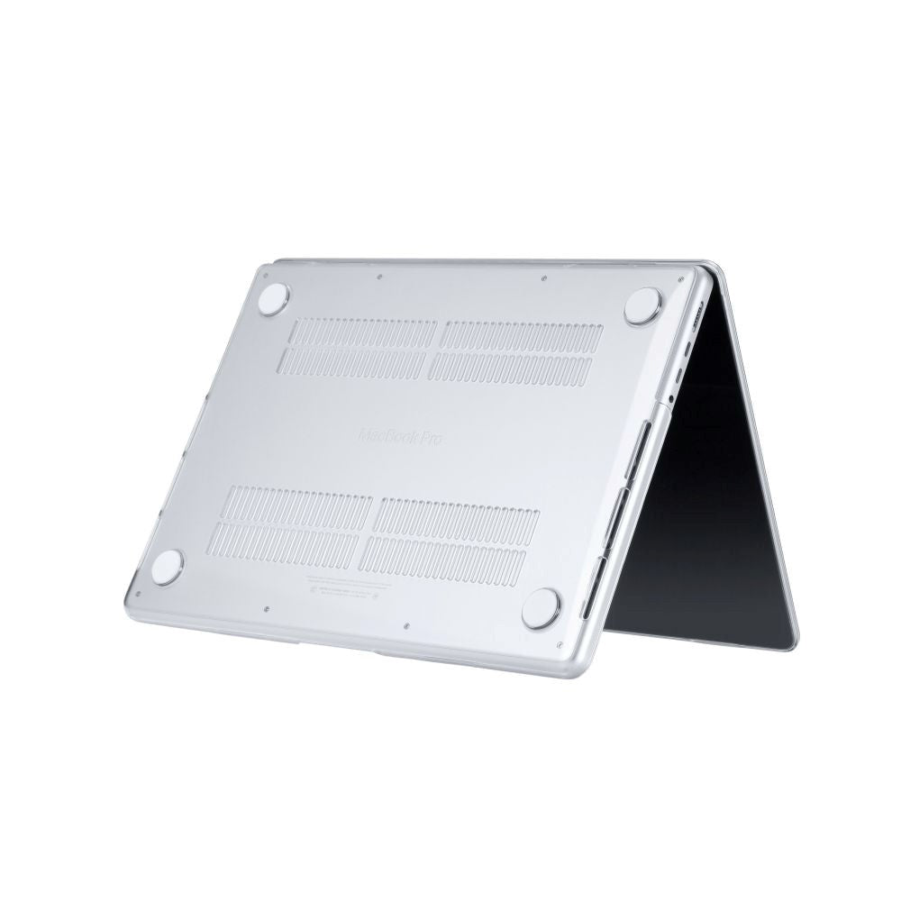 MacBook Pro 14 M5/M4/M3/M2/M1 (2026-2021) - Tech-Protect Smartshell Deksel - Crystal Clear