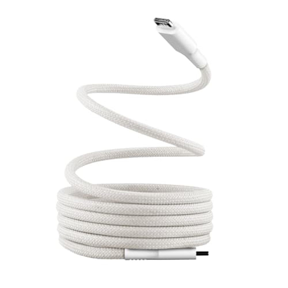 T'NB Magnetisk USB-C til USB-C Kabel - 1.5m / 60W - Hvit