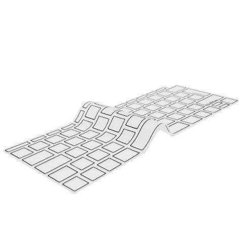 Philbert MacBook Air (A1932) Keyboard Deksel m. Europeisk Tastatur - Gjennomsiktig / Svart