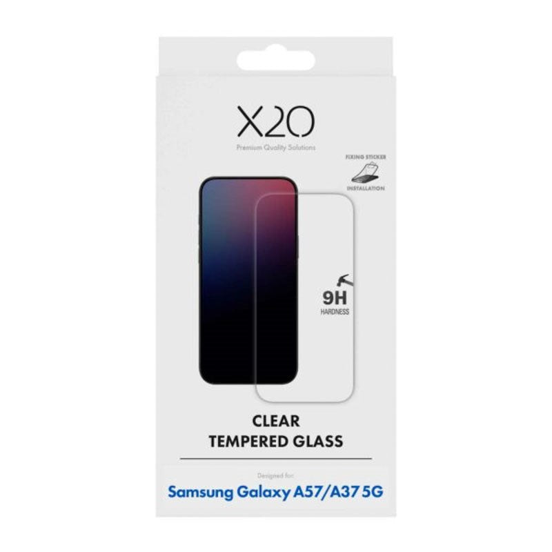 Samsung Galaxy A37 / A57 X2O 9H Herdet Skjermbeskyttelsesglass - Gjennomsiktig