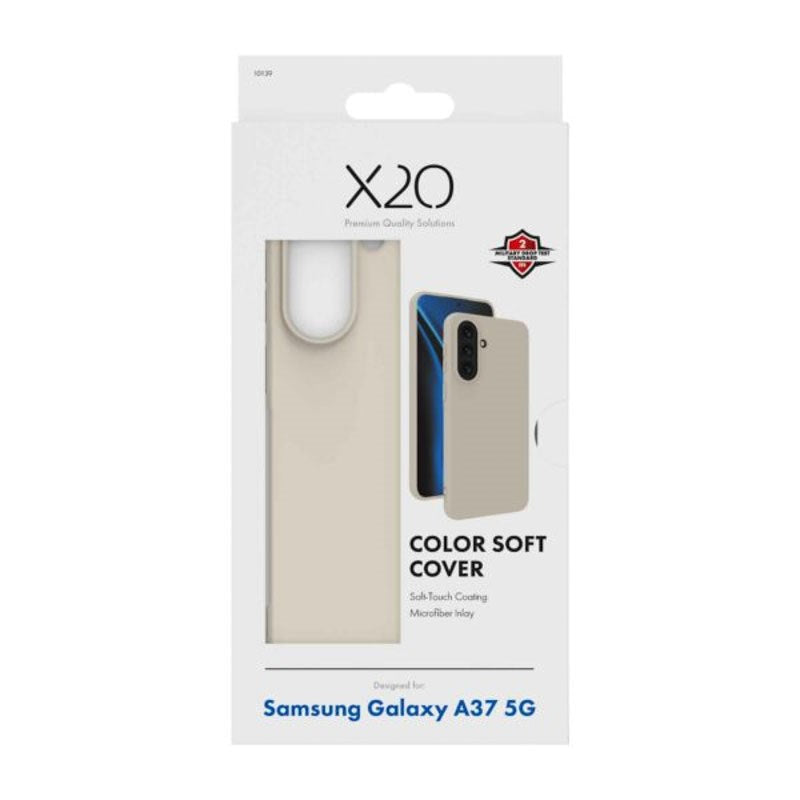 Samsung Galaxy A37 X2O Color Soft Deksel - Beige