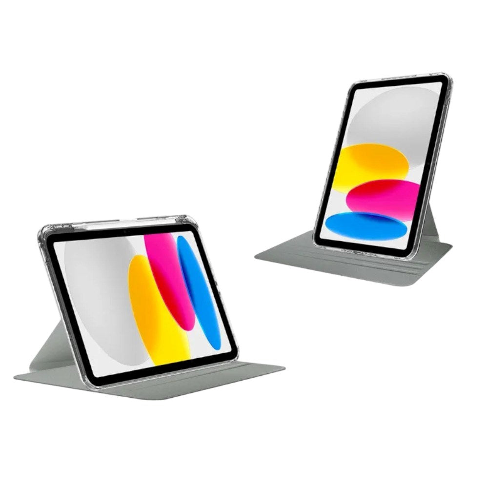 iPad 11" (2026 / 2025) / 10.9" (2024 / 2022) X2O 2-i-1 Mag Folio Flipdeksel - Grå