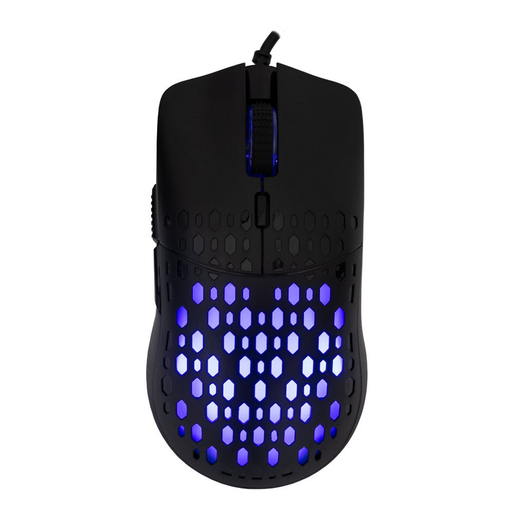 Baracuda OCTOPUS Gaming Mus - 6D / 3600 DPI - Svart