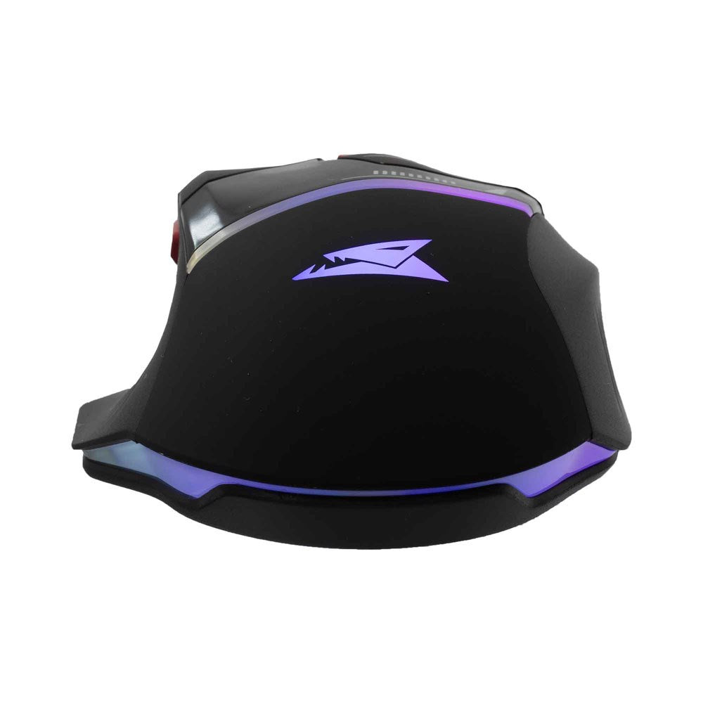 Baracuda MANTA Gaming Mus - 8D / 12800 DPI - Svart