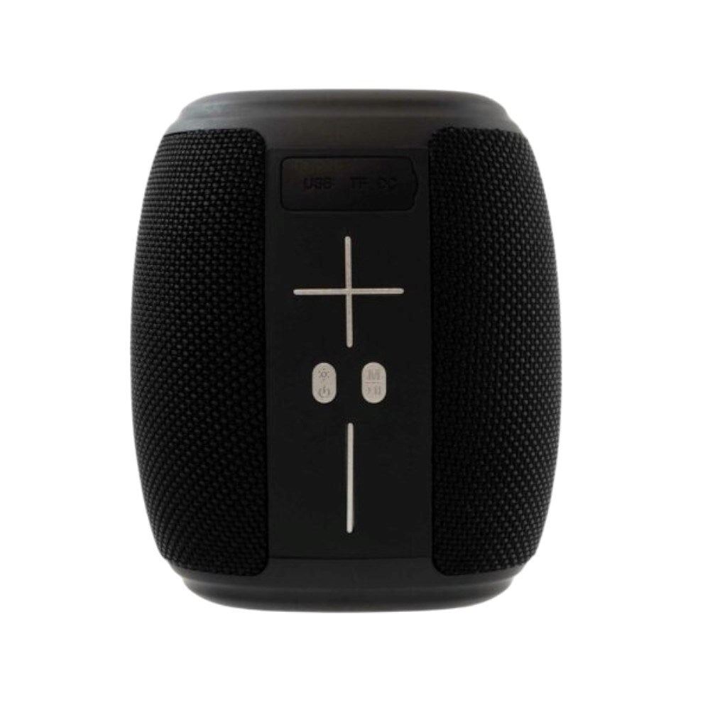 White Shark 1200mAh Bluetooth-Høyttaler med Lys – Svart