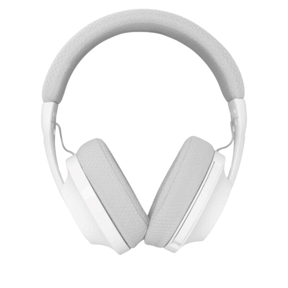 White Shark On-Ear Trådløse Spillhodetelefoner med Mikrofon - Hvit / Grå
