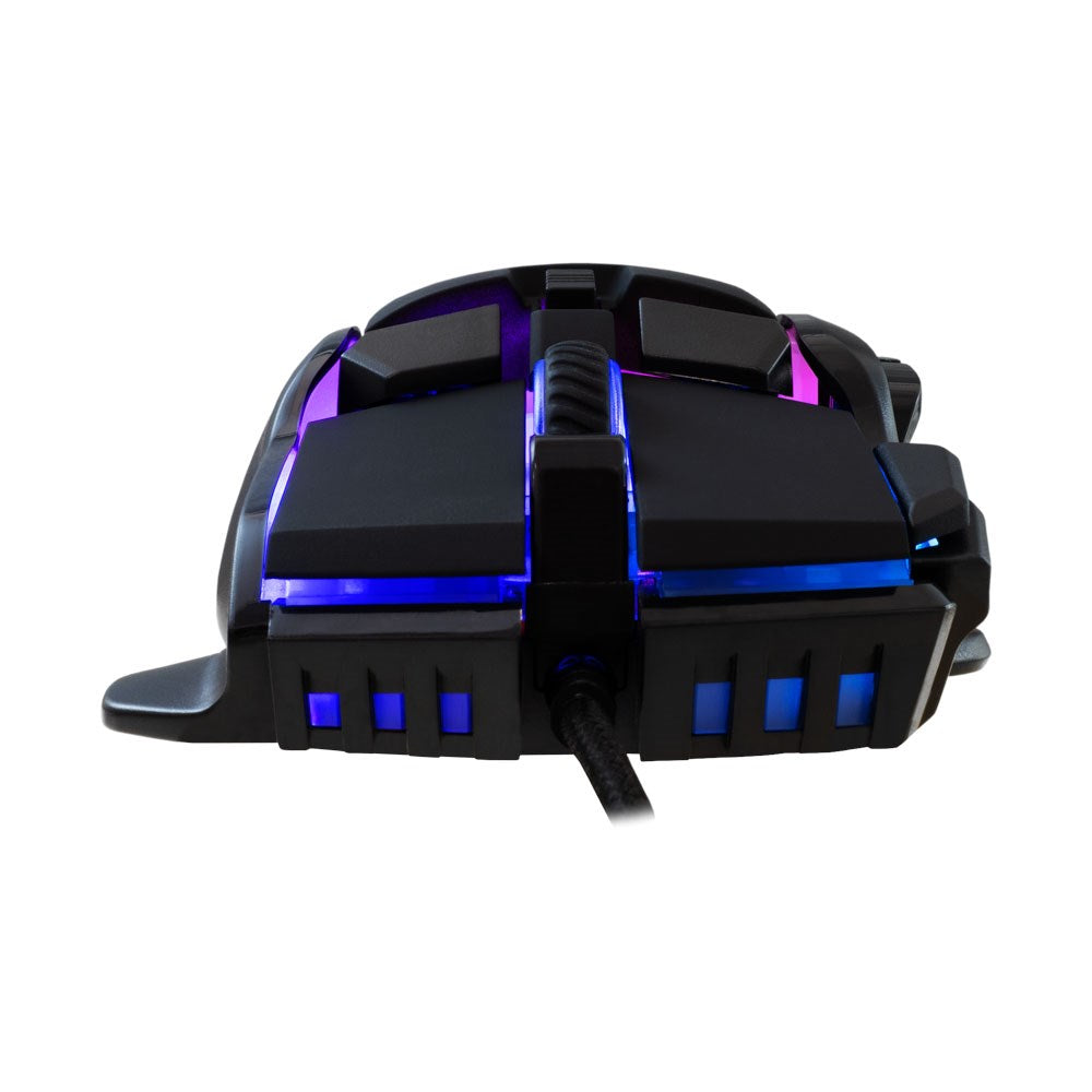 Baracuda PIRANHA Gaming Mus - 7D / 7200 DPI - Svart