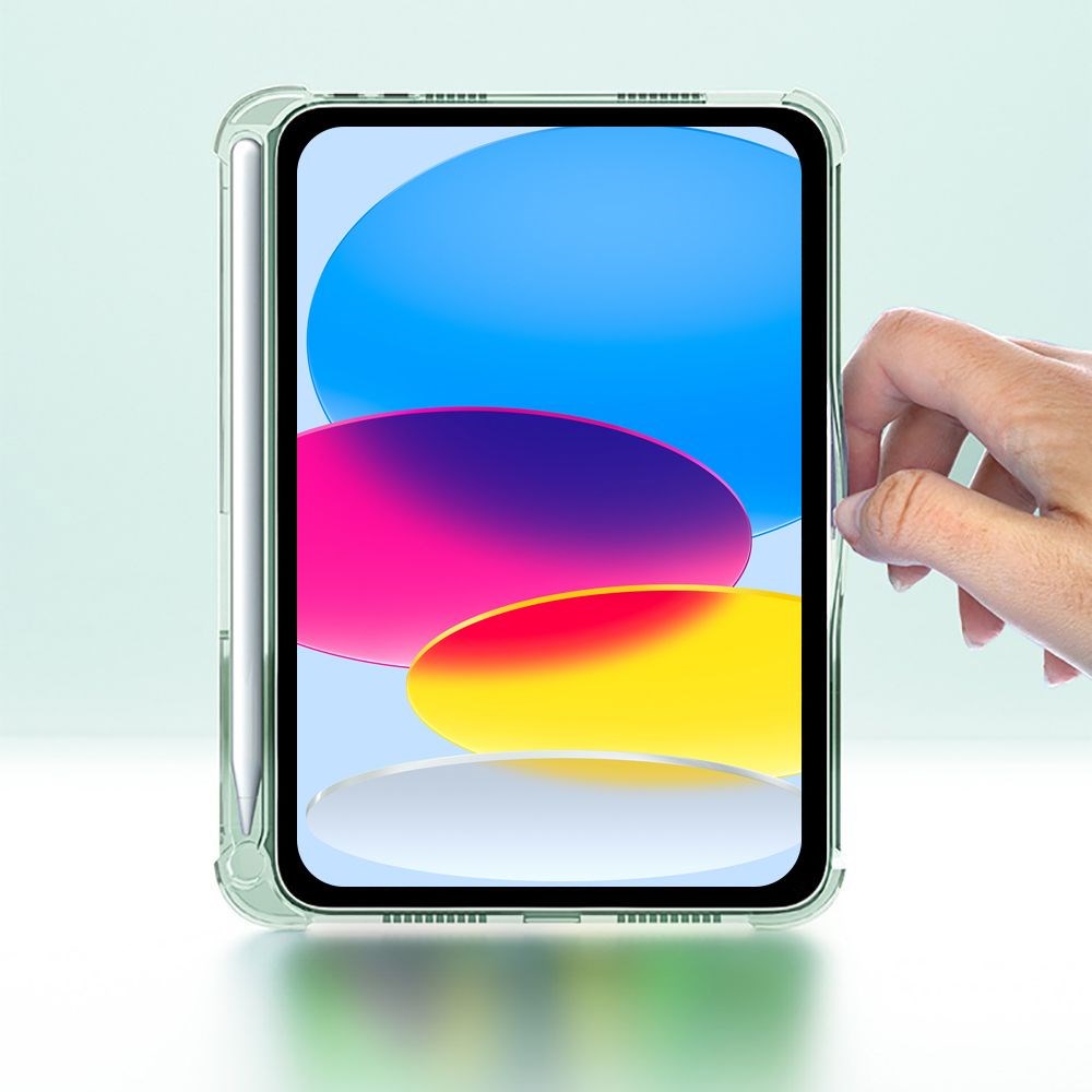 iPad 11" (2025) / iPad 10.9" (2024/2022) Tech-Protect SC Hybrid Tri-fold Deksel - Svart / Gjennomsiktig