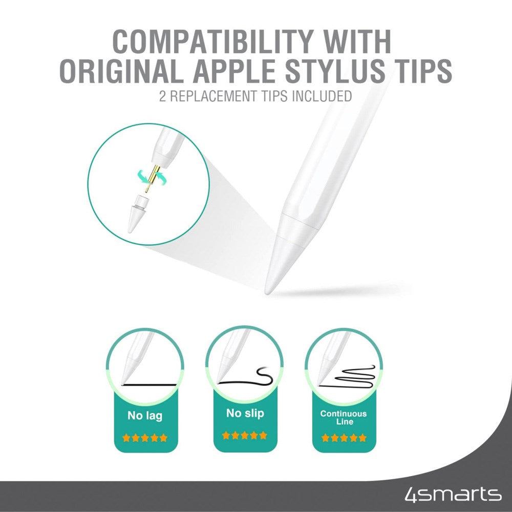 4smarts Active Stylus Pen Pro 3 - Hvit