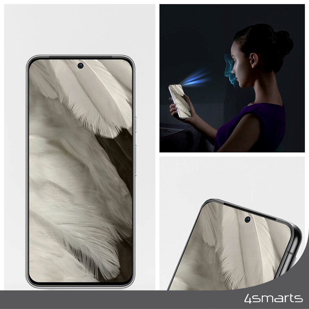 Samsung Galaxy A55 4smarts Second Glass Skjermbeskytter - Gjennomsiktig