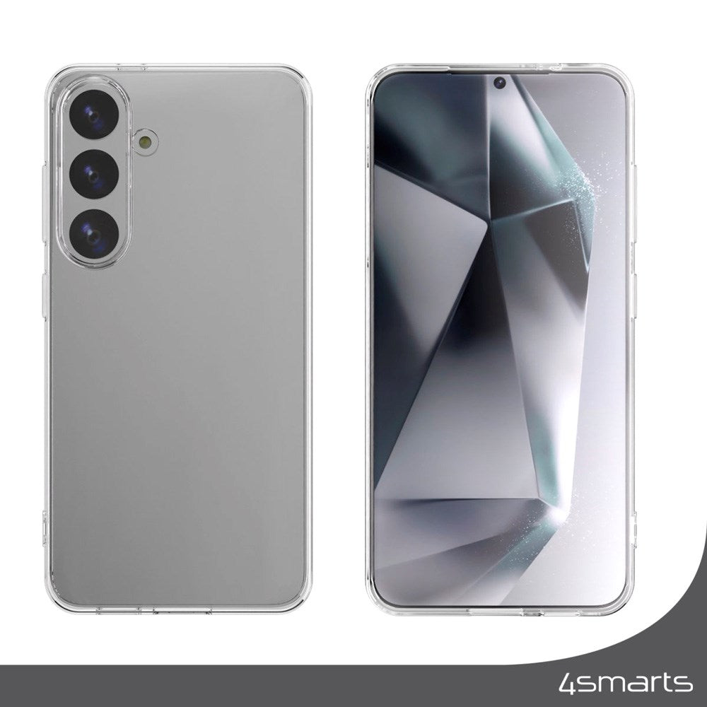 Samsung Galaxy S25 4Smarts 360° Protection Set m. Deksel & Skjermbeskyttelsesglass - Gjennomsiktig