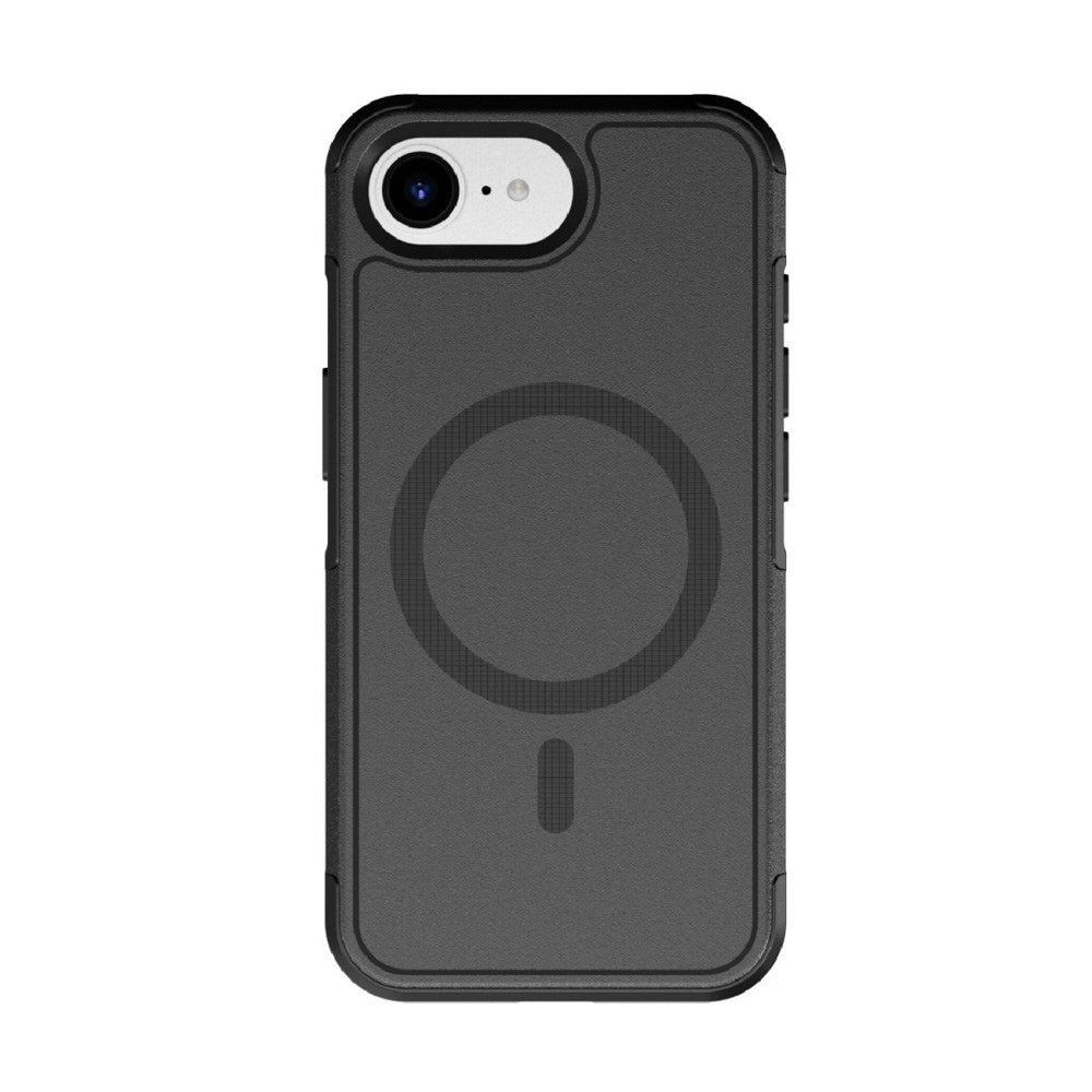 iPhone 17e / 16e 4smarts Defend Hybrid Deksel - MagSafe Kompatibel - Svart