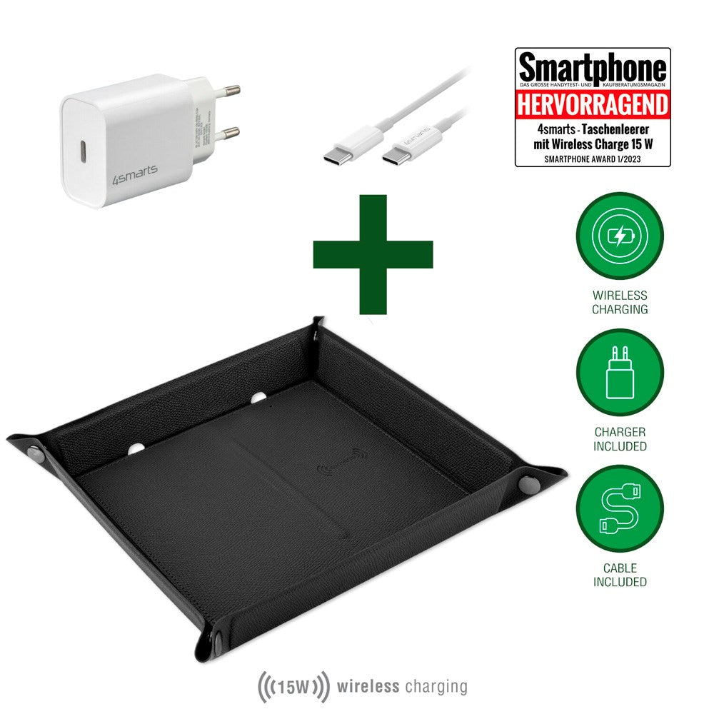 4smarts SmartTray Ladesett - Svart