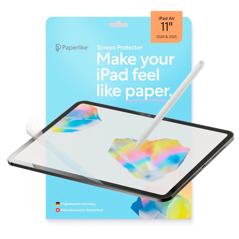 iPad Air 11" (2026 / 2025 / 2024) Paperlike 3 Skjermbeskytter - 2 stk - Gjennomsiktig