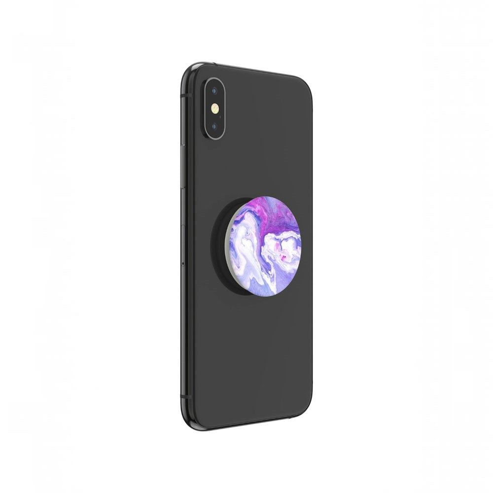 POPSOCKETS PopGrip Avtagbart Grep med Stativfunksjon - Lavender Flow