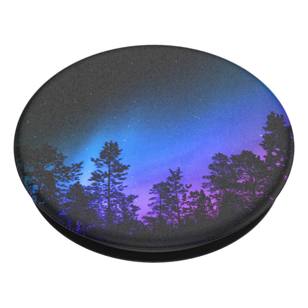 POPSOCKETS PopGrip Aurora Woods Avtagbart Grep med . Stativfunksjon