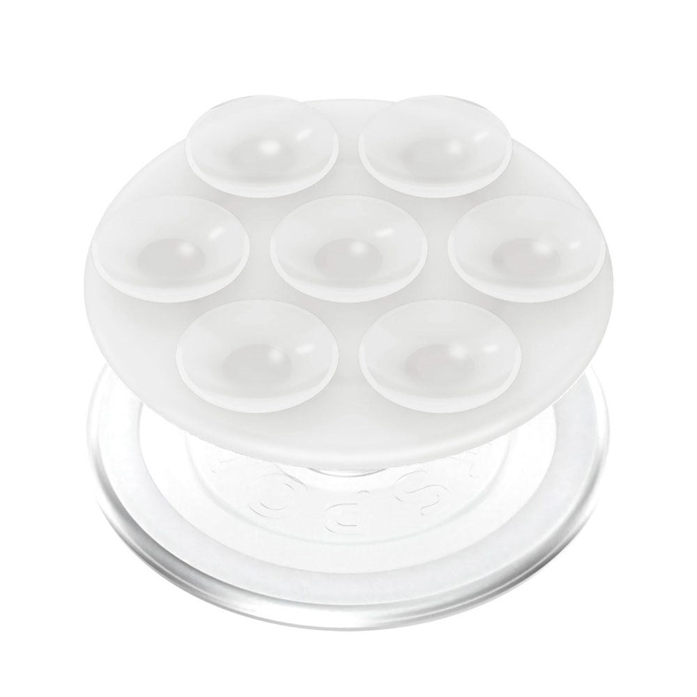 POPSOCKETS Suck-Up Grip - MagSafe Kompatibel - Gjennomsiktig