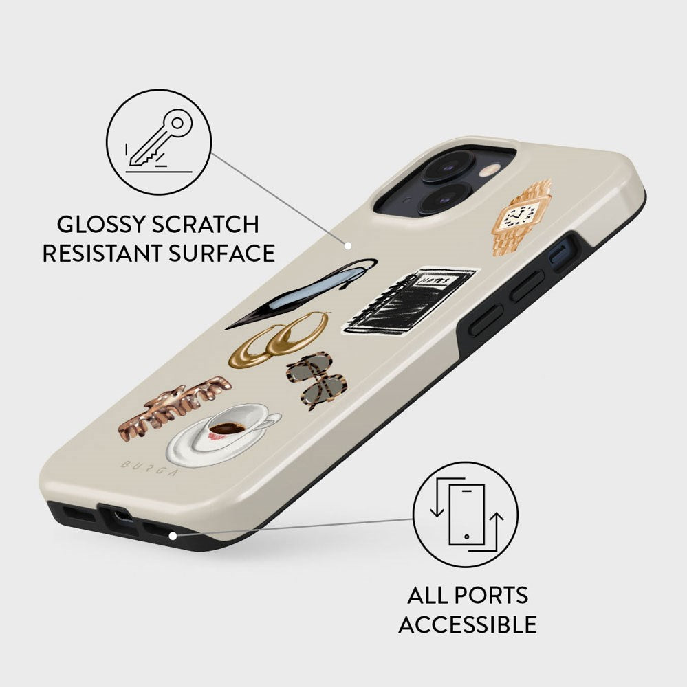 Burga iPhone 14 Tough Fashion Deksel - Boss Babe