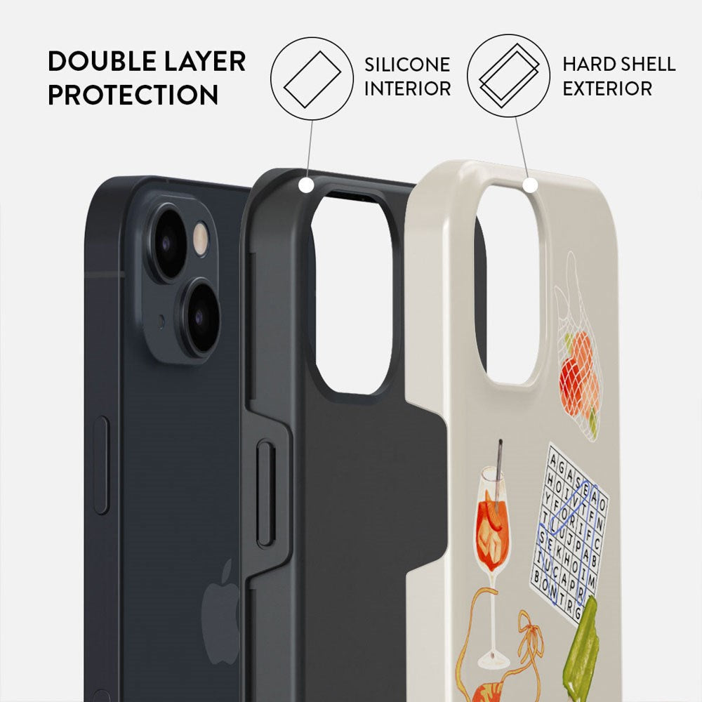 Burga iPhone 14 Tough Fashion Deksel - Seaside Muse