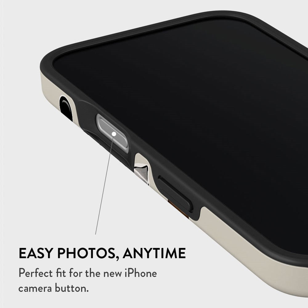 Burga iPhone 16 Tough Fashion Deksel - Oat Milk Please
