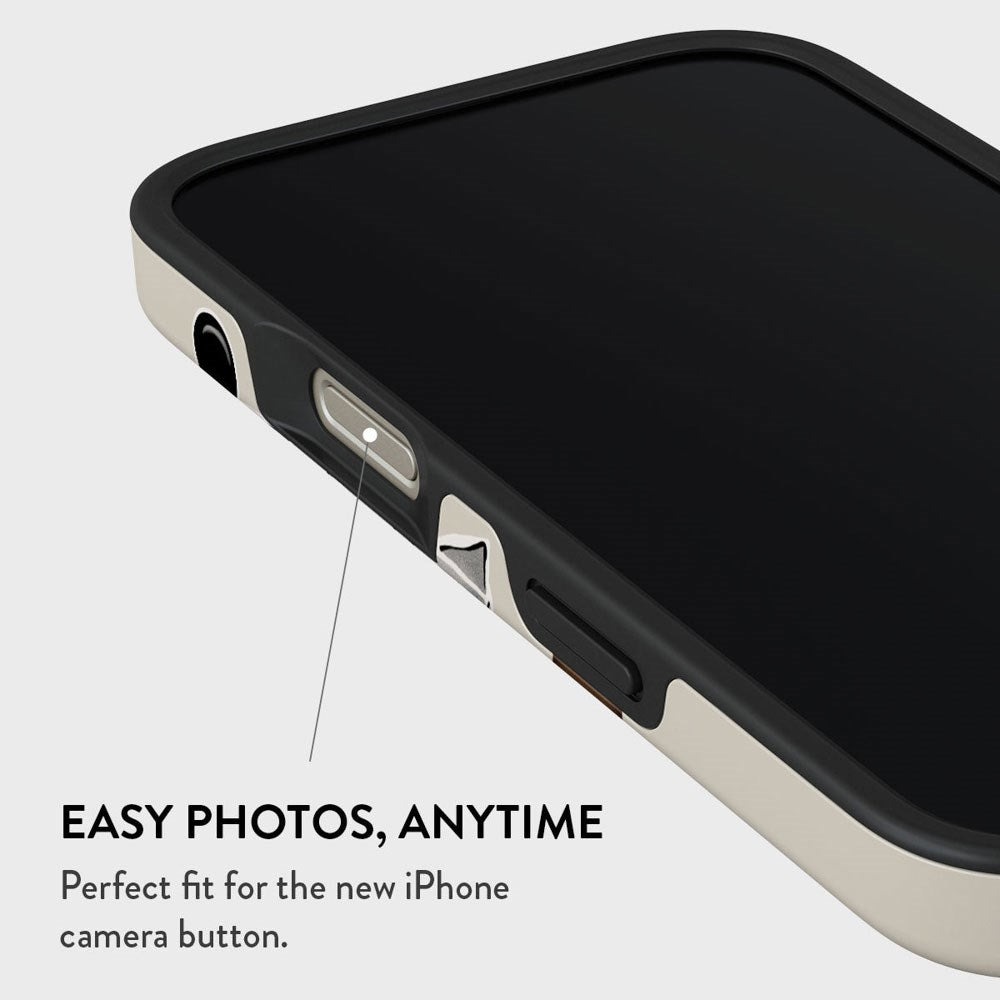 Burga iPhone 16 Pro Tough Fashion Deksel - Oat Milk Please
