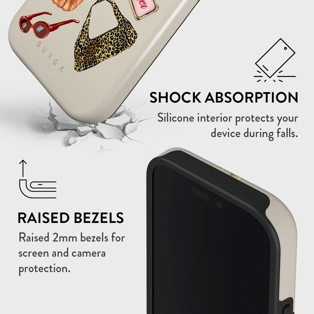 Burga iPhone 16 Pro Tough Fashion Deksel - It Girl