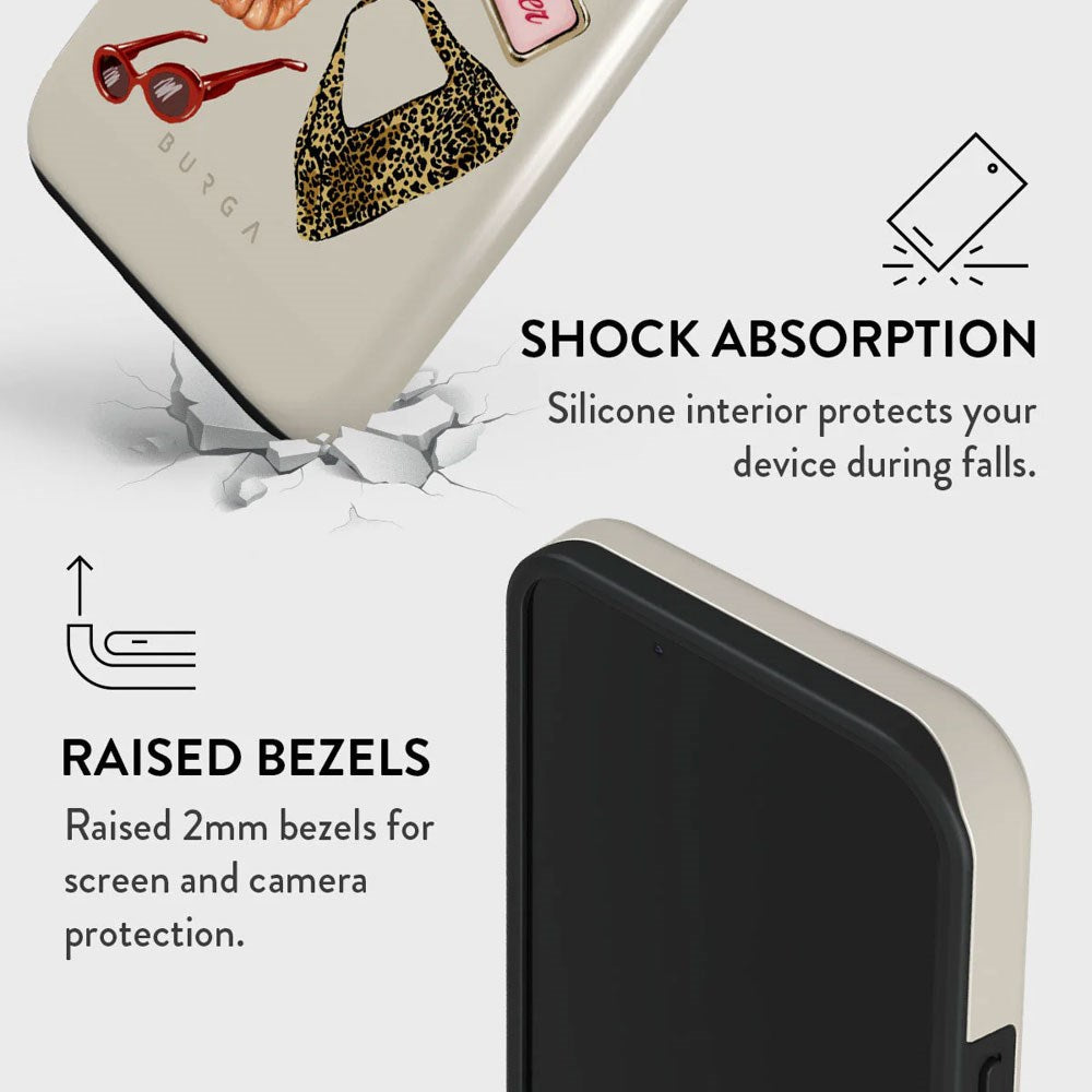 Burga iPhone 15 Tough Fashion Deksel - It Girl