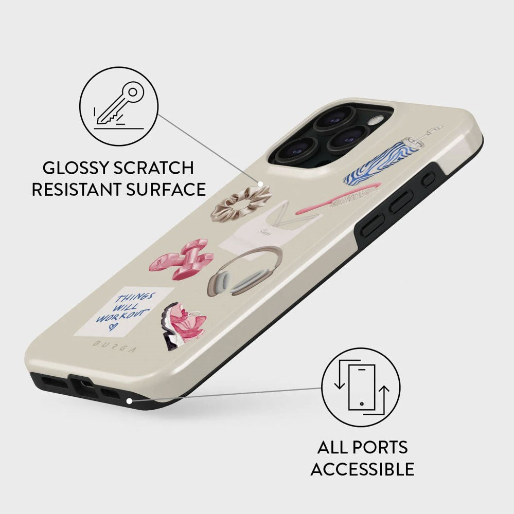 Burga iPhone 15 Pro Tough Fashion Deksel - 5AM Club