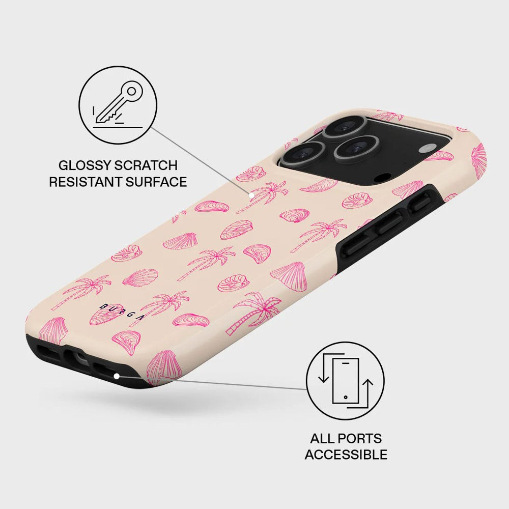 Burga iPhone 17 Pro Tough Fashion Deksel - MagSafe Kompatibel - Beach Please