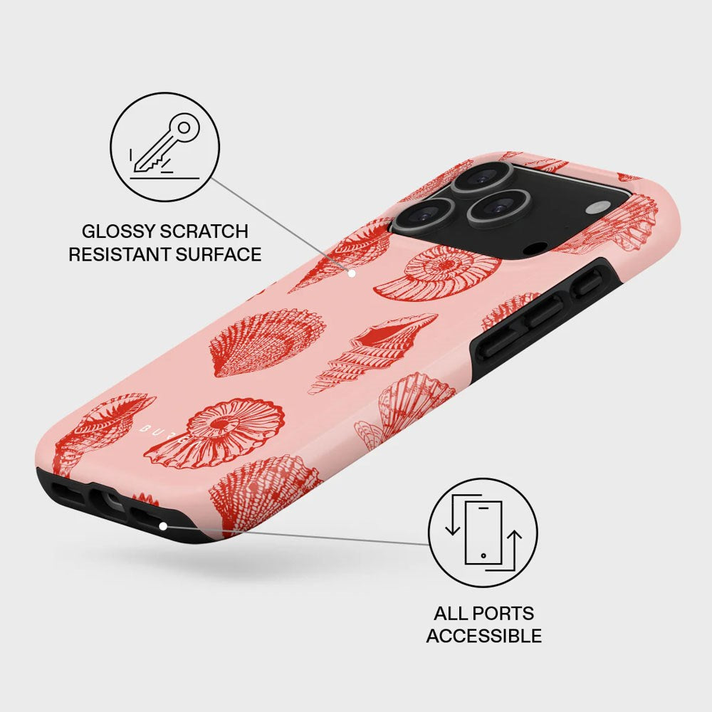 Burga iPhone 17 Pro Tough Fashion Deksel - MagSafe Kompatibel - Coastal Treasure