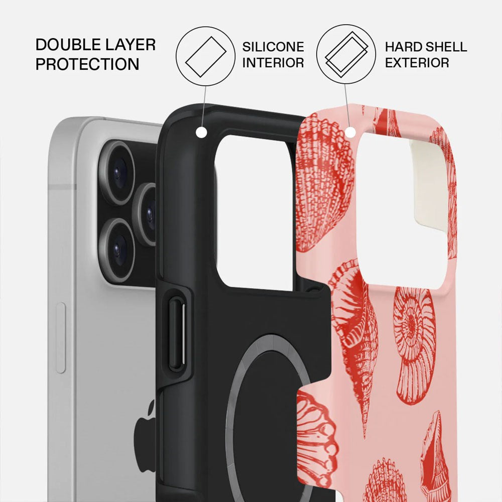 Burga iPhone 17 Pro Max Tough Fashion Deksel - MagSafe Kompatibel - Coastal Treasure