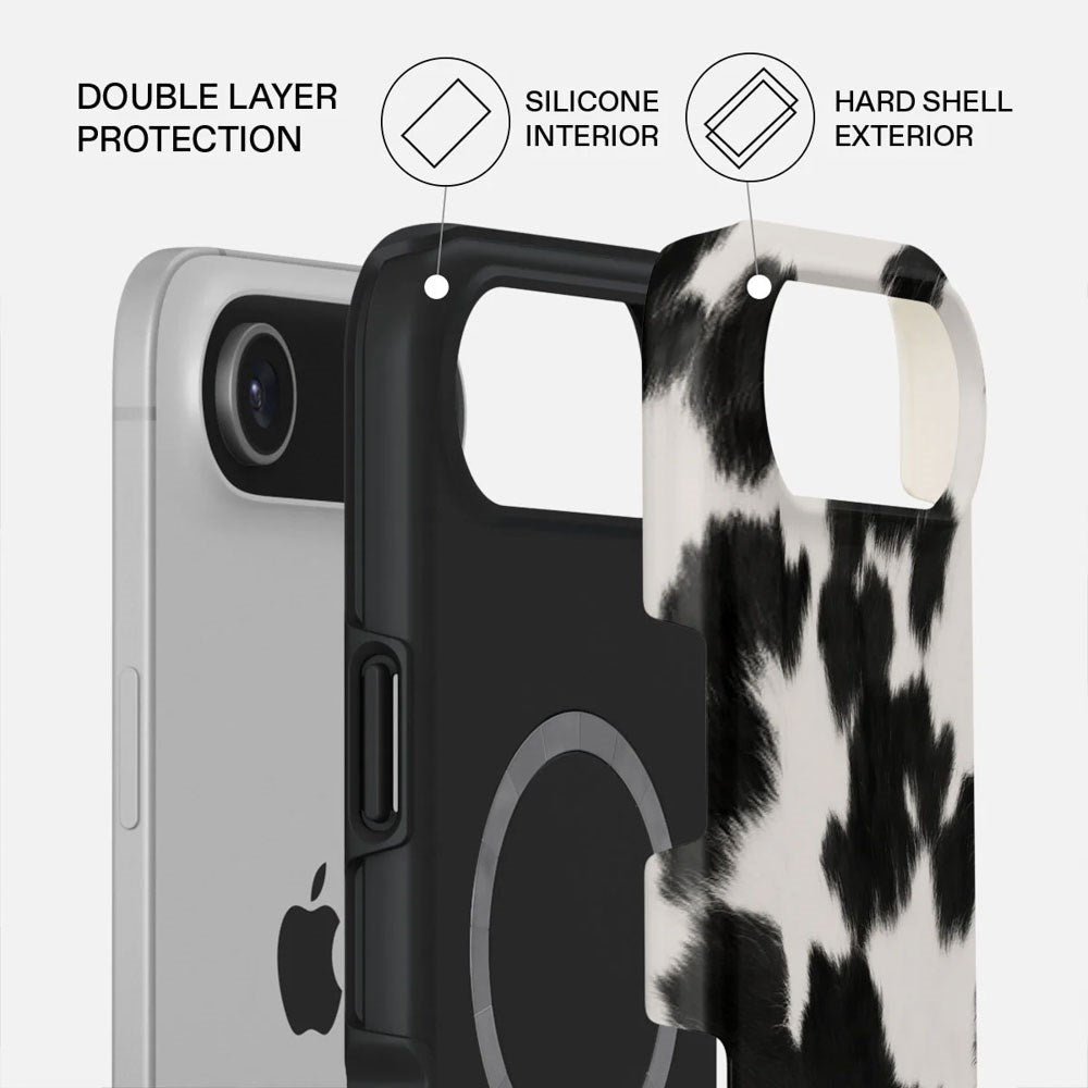 Burga iPhone Air Tough Fashion Deksel - MagSafe Kompatibel - Achromatic