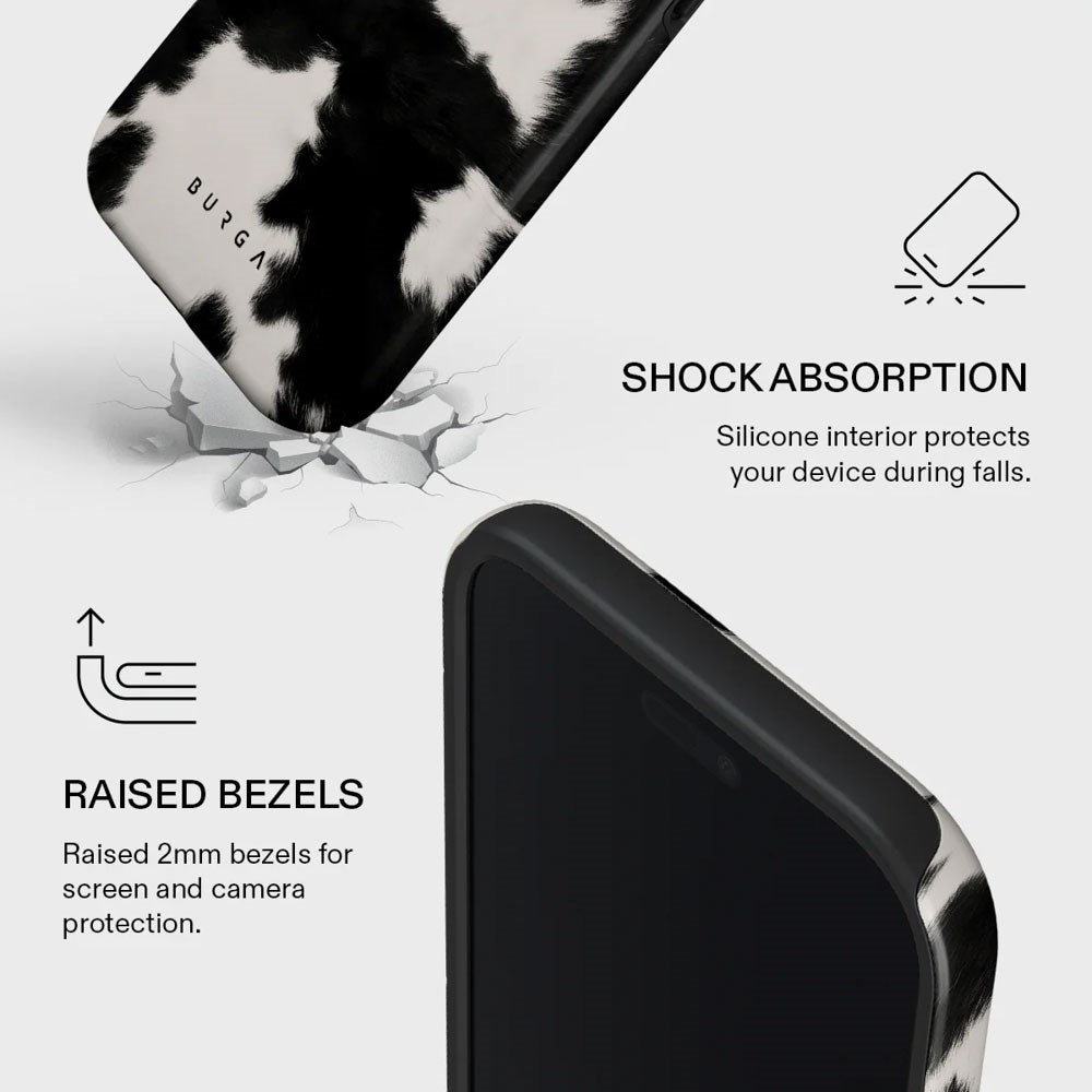 Burga iPhone Air Tough Fashion Deksel - MagSafe Kompatibel - Achromatic