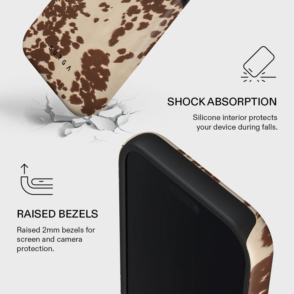 Burga iPhone 17 Pro Tough Fashion Deksel - MagSafe Kompatibel - Rodeo