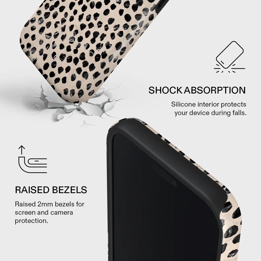 Burga iPhone 17 Pro Max Tough Fashion Deksel - MagSafe Kompatibel - Almond Latte