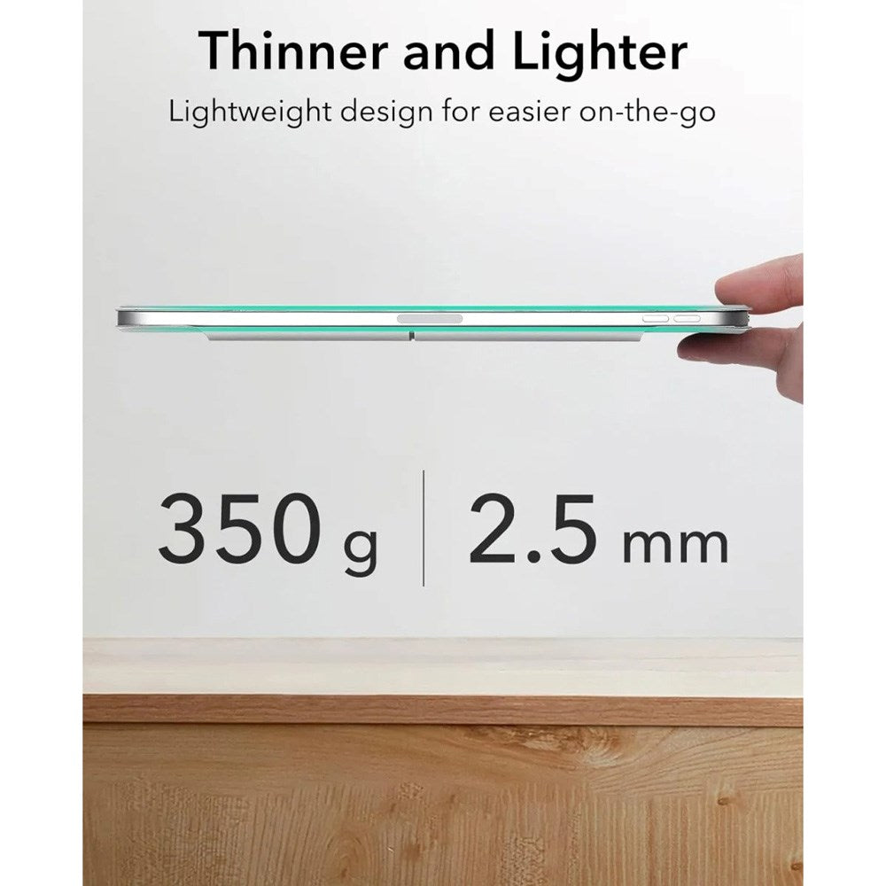 ESR iPad Air 13" (2026 / 2025 / 2024) / Pro 12.9" (2022 / 2021 / 2020) Rebound Magnetic Flip Deksel - Grå
