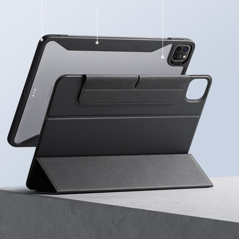 iPad Pro 11" (2025 / 2024) ESR Rebound Hybrid Flip Deksel - Svart