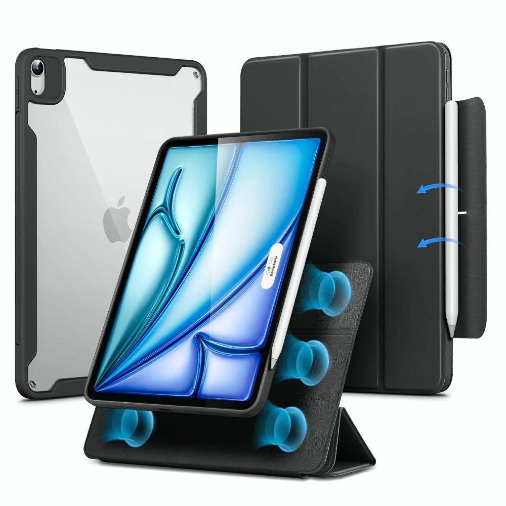 iPad Air 11-10.9" (2026-2020) ESR Rebound Hybrid Flip Deksel - Svart