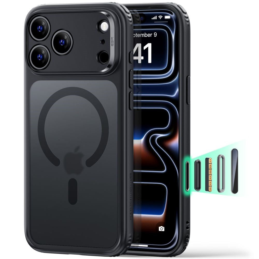iPhone 18 Pro Max / 17 Pro Max ESR Classic Hybrid Deksel - MagSafe Kompatibel - Svart