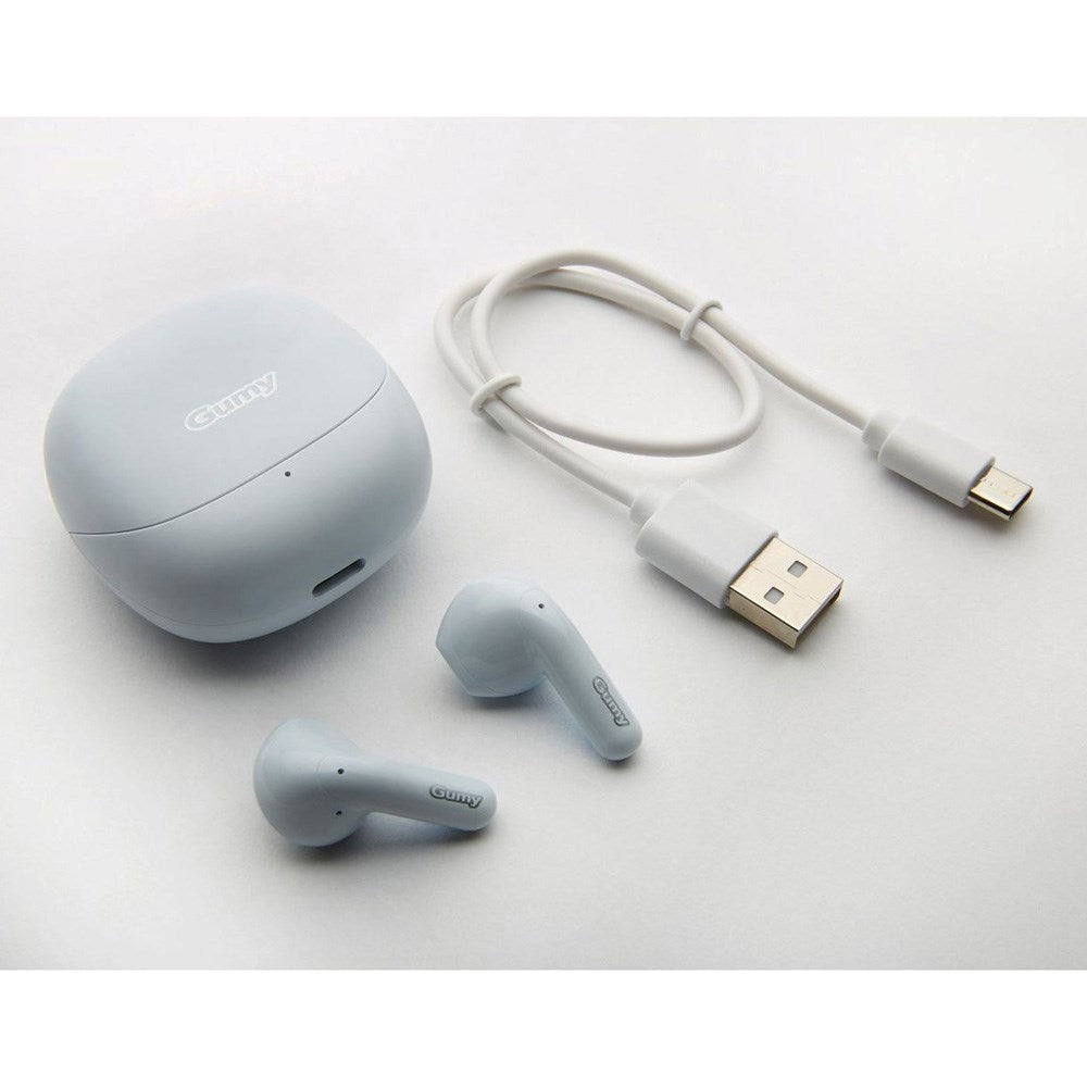 JVC Gumy True Wireless Hodetelefoner - In-Ear - Lys Blå
