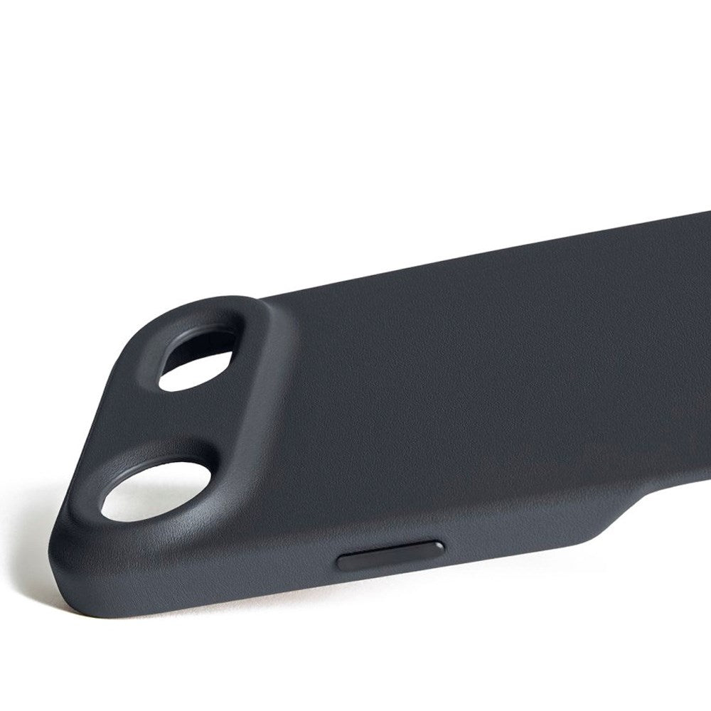 Mujjo iPhone Air Leather Case - MagSafe Kompatibel - Basalt