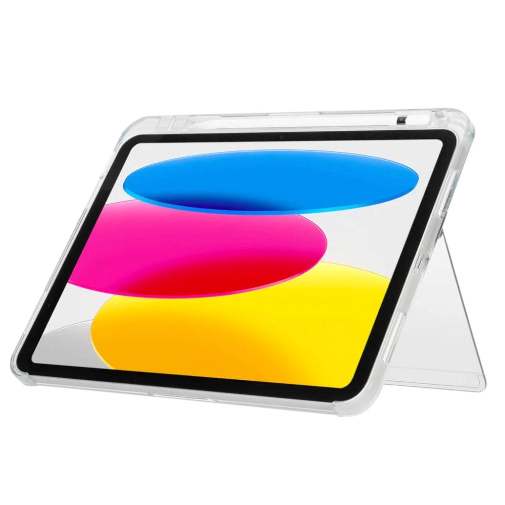 iPad 11" (2025) / iPad 10.9" (2024/2022) Targus Click-In Deksel m. Stativfunksjon - Gjennomsiktig