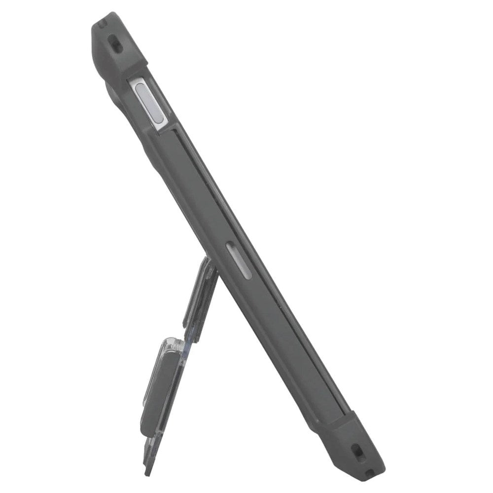 iPad Air 11" (2026 / 2025 / 2024) / iPad Air (2022 / 2020) / iPad Pro 11" (2022 / 2021 / 2020 / 2018) Targus Håndverksdeksel med Ståfunksjon & Beskyttelsesfilm - Grå / Gjennomsiktig