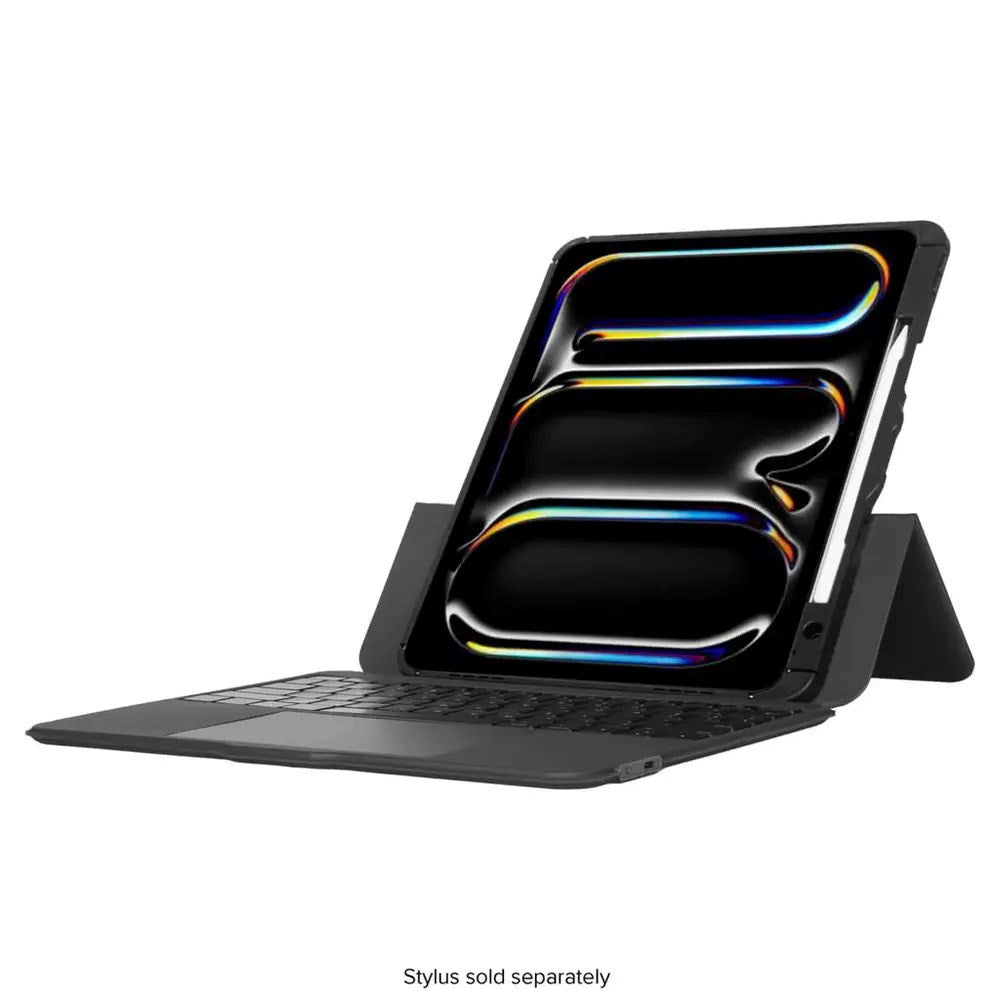 iPad Pro 13" (2025 / 2024) Targus VersaVu Keyboard Flip Deksel - Nordisk Layout - Svart
