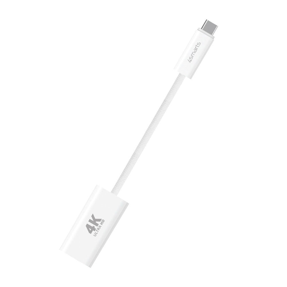 4smarts USB-C til HDMI Adapter - 1.5m - Hvit