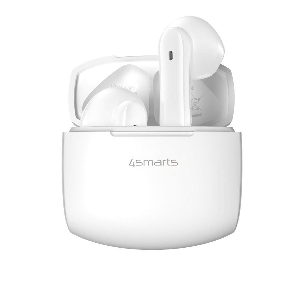4smarts True Wireless SkyBuds Air Hodetelefoner - In-Ear - Hvit