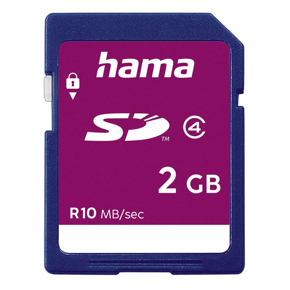HAMA SD-Minnekort 10 MB/s - 2 GB